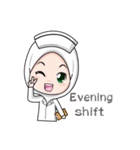 Lovely Muslimah Nurse（個別スタンプ：3）