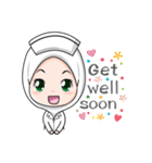 Lovely Muslimah Nurse（個別スタンプ：14）