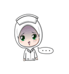 Lovely Muslimah Nurse（個別スタンプ：18）