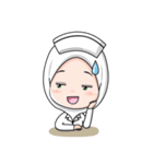 Lovely Muslimah Nurse（個別スタンプ：31）