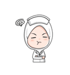 Lovely Muslimah Nurse（個別スタンプ：33）