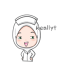 Lovely Muslimah Nurse（個別スタンプ：35）