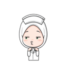 Lovely Muslimah Nurse（個別スタンプ：37）