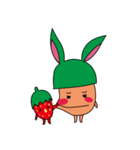 Strawberry rabbit year life blog（個別スタンプ：13）