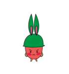 Strawberry rabbit year life blog（個別スタンプ：17）