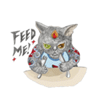 Black Addy Meow（個別スタンプ：4）