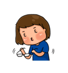 Nerd funny girl（個別スタンプ：29）