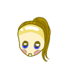 bald head girl（個別スタンプ：1）