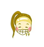 bald head girl（個別スタンプ：5）