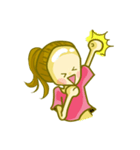 bald head girl（個別スタンプ：30）