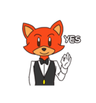 Butler Foxo（個別スタンプ：6）