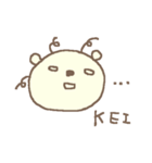 けいちゃんズ基本セットKei cute bear（個別スタンプ：24）
