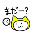 毎日ねこずきん（個別スタンプ：33）