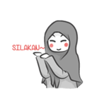Doodle Hijab（個別スタンプ：11）