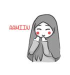 Doodle Hijab（個別スタンプ：28）