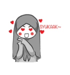 Doodle Hijab（個別スタンプ：36）