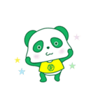 グリーンぱんだ（個別スタンプ：11）