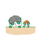 グリーンぱんだ（個別スタンプ：19）