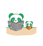 グリーンぱんだ（個別スタンプ：20）