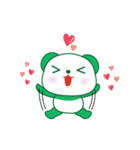 グリーンぱんだ（個別スタンプ：27）