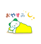 グリーンぱんだ（個別スタンプ：34）