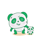 グリーンぱんだ（個別スタンプ：36）