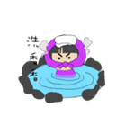 Purple Ninja sister(Animation)（個別スタンプ：14）