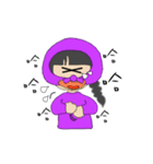 Purple Ninja sister(Animation)（個別スタンプ：20）