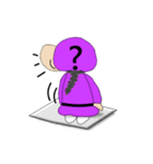 Purple Ninja sister(Animation)（個別スタンプ：22）