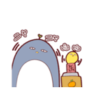 ペンギンとヒヨコの日常。（個別スタンプ：5）