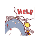 ペンギンとヒヨコの日常。（個別スタンプ：6）