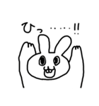 オノマトペうさぎ（個別スタンプ：2）