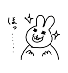 オノマトペうさぎ（個別スタンプ：3）