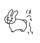 オノマトペうさぎ（個別スタンプ：12）