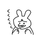 オノマトペうさぎ（個別スタンプ：16）