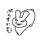 オノマトペうさぎ（個別スタンプ：22）