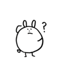 ニートうさぎ。（個別スタンプ：3）