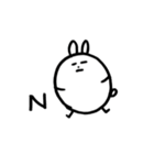 ニートうさぎ。（個別スタンプ：8）