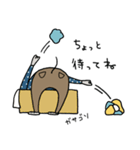 水玉服のねずみ（個別スタンプ：3）