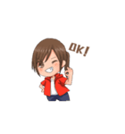 Girl Gamer（個別スタンプ：6）