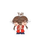 Girl Gamer（個別スタンプ：7）