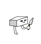 豆腐星人（個別スタンプ：34）