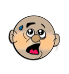 Funny smiley face（個別スタンプ：3）
