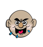 Funny smiley face（個別スタンプ：4）