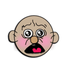 Funny smiley face（個別スタンプ：8）