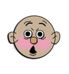Funny smiley face（個別スタンプ：11）