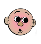 Funny smiley face（個別スタンプ：12）