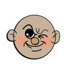 Funny smiley face（個別スタンプ：14）