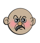 Funny smiley face（個別スタンプ：15）