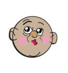 Funny smiley face（個別スタンプ：21）